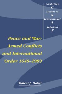 Book Cover for Peace and War by K J Holsti