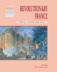 Book Cover for Revolutionary France by Greg Hetherton