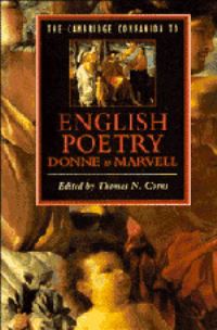 Book Cover for The Cambridge Companion to English Poetry, Donne to Marvell by Thomas N Corns