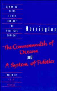 Book Cover for The Commonwealth of Oceana by James Harrington, J G A Pocock