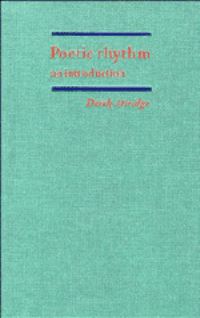 Book Cover for Poetic Rhythm by Derek Attridge