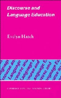 Book Cover for Discourse and Language Education by Evelyn Hatch