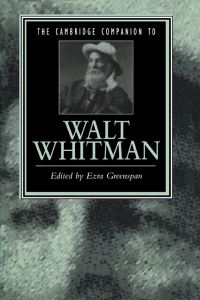 Book Cover for The Cambridge Companion to Walt Whitman by Ezra Greenspan