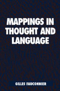 Book Cover for Mappings in Thought and Language by Gilles Fauconnier