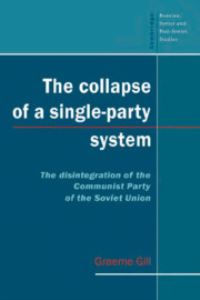 Book Cover for The Collapse of a Single Party System by Graeme J Gill