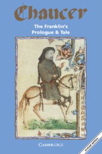 Book Cover for The Franklin's Prologue and Tale by Geoffrey Chaucer, A C Spearing
