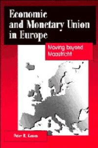 Book Cover for Economic and Monetary Union in Europe by Peter B Kenen