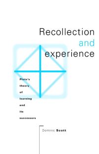 Book Cover for Recollection and Experience by D Scott