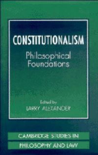 Book Cover for Constitutionalism by Larry Alexander