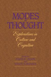 Book Cover for Modes of Thought by David R Olson, Nancy Torrance