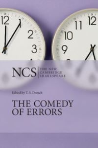 Book Cover for The Comedy of Errors by William Shakespeare, T S Dorsch, Ros King
