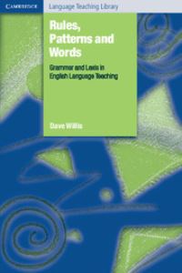 Book Cover for Rules, Patterns and Words by Dave Willis