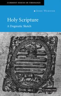 Book Cover for Holy Scripture by John Webster