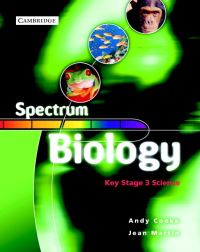Book Cover for Spectrum Biology. Class Book by Andy Cooke, Jean Martin