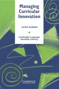 Book Cover for Managing Curricular Innovation by Numa Markee