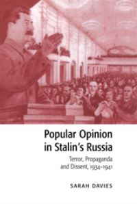 Book Cover for Popular Opinion in Stalin's Russia by Sarah Davies
