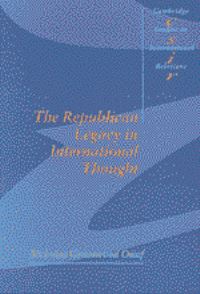 Book Cover for The Republican Legacy in International Thought by Nicholas Greenwood Onuf