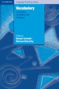 Book Cover for Vocabulary by Norbert Schmitt, Michael McCarthy
