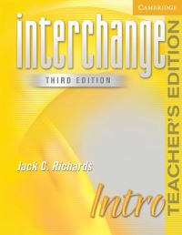 Book Cover for Interchange. Intro Teacher's Edition by Jack C Richards, Kate CoryWright
