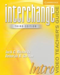 Book Cover for Interchange Intro Video Teacher's Guide by Jack C Richards, Deborah B Gordon