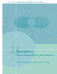 Book Cover for Ionospheres by Robert W Schunk, Andrew F Nagy