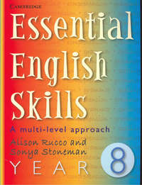 Book Cover for Essential English Skills Year 8 by Alison Rucco, Sonya Stoneman