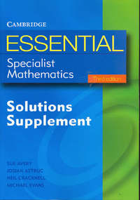 Book Cover for Essential Specialist Mathematics by Michael Evans, Sue Avery, Josian Astruc, Neil Cracknell