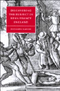 Book Cover for Discovering the Subject in Renaissance England by Elizabeth Hanson