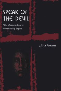 Book Cover for Speak of the Devil by J S La Fontaine