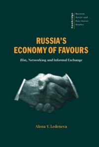 Book Cover for Russia's Economy of Favours by Alena V Ledeneva