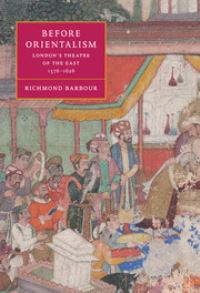 Book Cover for Before Orientalism by Richmond Barbour
