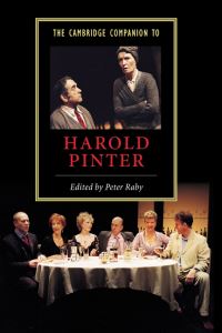 Book Cover for The Cambridge Companion to Harold Pinter by Peter Raby