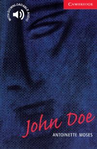 Book Cover for John Doe by Antoinette Moses
