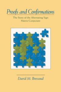 Book Cover for Proofs and Confirmations by David M Bressoud, Mathematical Association of America
