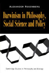 Book Cover for Darwinism in Philosophy, Social Science and Policy by Alexander Rosenberg