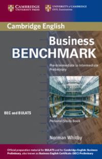 Book Cover for Business Benchmark. Pre-Intermediate to Intermediate, Preliminary by Norman Whitby