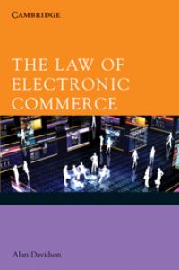 Book Cover for The Law of Electronic Commerce by Alan Davidson