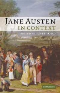 Book Cover for Jane Austen in Context by Janet Todd