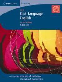 Book Cover for First Language English by Marian Cox