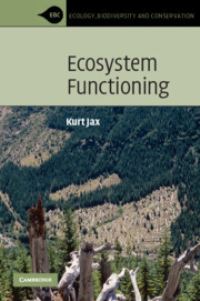 Book Cover for Ecosystem Functioning by Kurt Jax