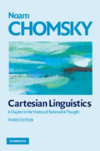 Book Cover for Cartesian Linguistics by Noam Chomsky