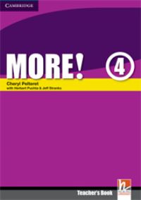 Book Cover for More!. Level 4 by Cheryl Pelteret, Herbert Puchta, Jeff Stranks