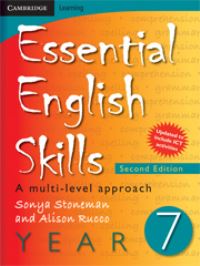 Book Cover for Essential English Skills Year 7 by Sonya Stoneman, Alison Rucco