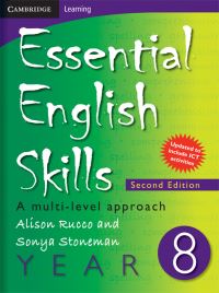 Book Cover for Essential English Skills Year 8 by Alison Rucco, Sonya Stoneman