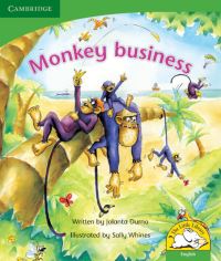 Book Cover for Monkey Business (English) by Jolanta Durno