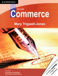 Book Cover for O Level Commerce by Mary TrigwellJones