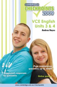 Book Cover for Cambridge Checkpoints VCE English Units 3 and 4 2009 by Andrea Hayes