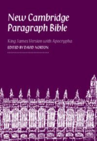 Book Cover for The New Cambridge Paragraph Bible With Apocrypha by David Norton