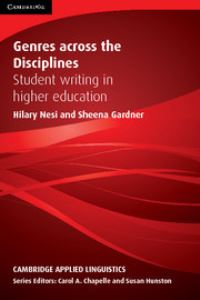 Book Cover for Genres Across the Disciplines by Hilary Nesi, Sheena Gardner