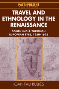 Book Cover for Travel and Ethnology in the Renaissance by JoanPau RubieÔs